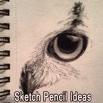 sketch pencil ideas android application logo